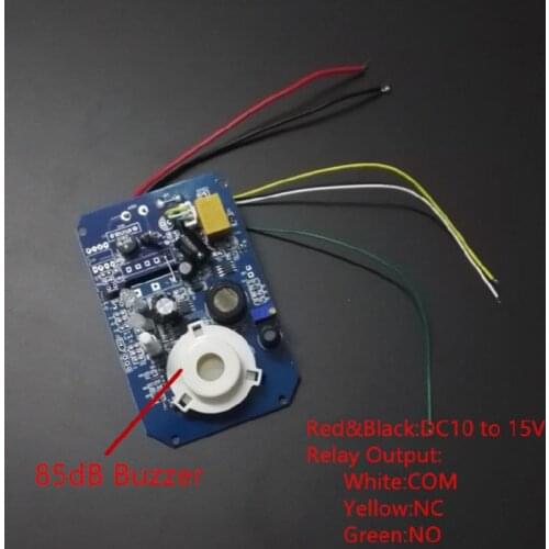 12V Gas Detector Sensor Alarm Propane Butane LPG Natural Motor Home Camper L4MD