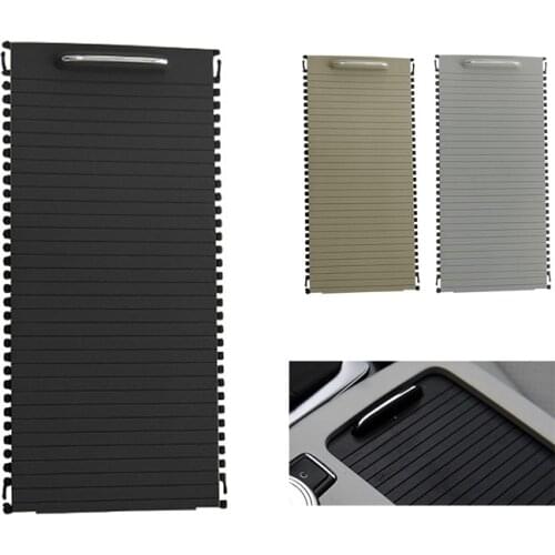 For Mercedes Benz C-Calss W204 S204 E-Class W212 S212 Car Indoor Cup Holder Console Roller Blind Cover Interior Accessories