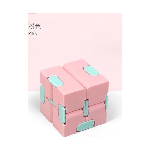 Infinity cube aluminium Cube Toys Premium Metal Deformation Magical Infinite stress relief Cube Stress Reliever for EDC Anxiety