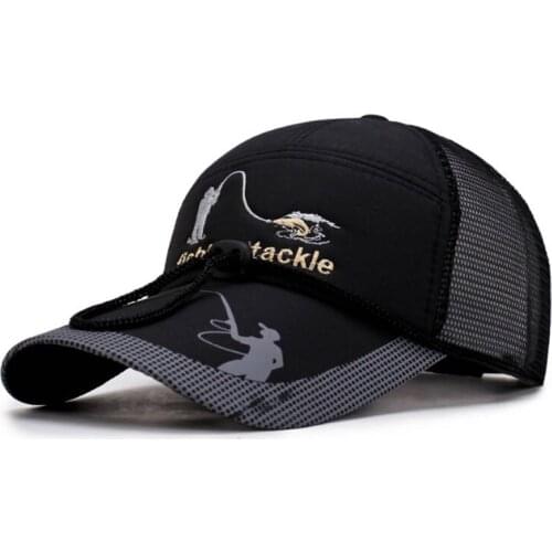 Fishing Hat Cap Outdoor Sports Hats Hiking Visor UV Protection Men Women Adjustable Breathable Golf Caps Hats For Men