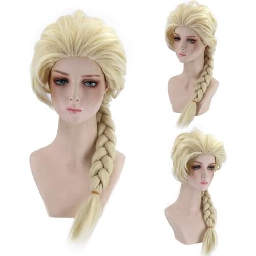 Princess Costume Cosplay Wig For Women Halloween Character Props Anime Syling Wig C35882AD