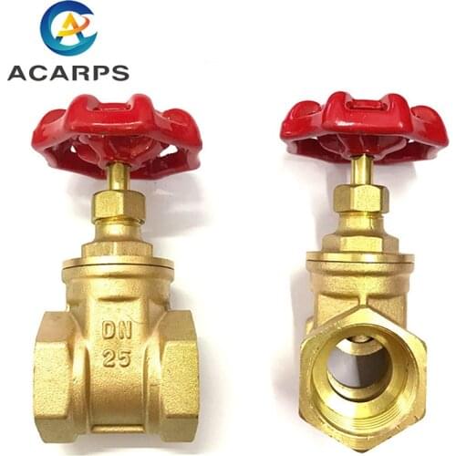 1/2" 3/4" 1" 2" 3" 4" Brass Gate Valve Switch Valve Water Valve Internal Thread Steam Valve