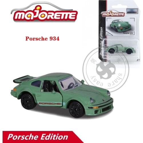 Majorette 1/64 Limited Edition Cars Porsche 934 Hot Pop Kids Toys Motor Vehicle Diecast Metal Model
