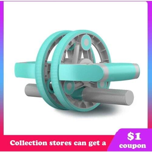 14 In 1 Two-wheeled AB Roller Abdominal Wheel Massage Roller Muscle Trainer Exercise Portable Home Gym Workout Fitness Equipment