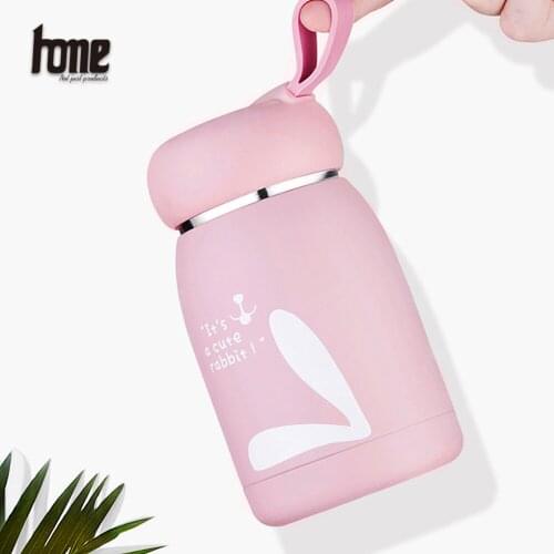 Mini Flask Water Bottle Thermal Mug for Tea Thermo Cups Stainless Steel Travel Tumbler Vacuum Flasks Leakproof Cute Drinkware