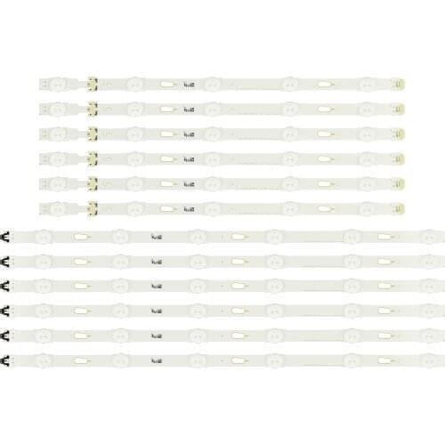 New 12pcs LED backlight strip for samsung UE48JU6000 BN96-34793A BN96-34794A S_5U75_48_FL_R6 S_5U75_48_FL_L5 LM41-00121G 00121H