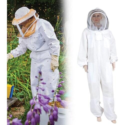 Beekeeping Clothing Suit Full Body 3 Layer VentilatedBee Hive Tools For Beekeeping Equipment Beekeeper Suppiler
