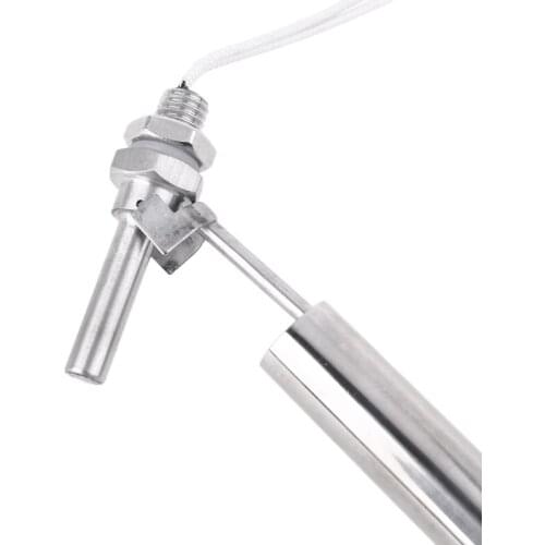 203F 0-220V AC/DC Stainless Steel Water Float Switch Level Switch Level Sensor M10 Thread For Humidifiers Water Towers Kitchen