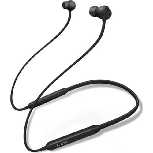 Superb Bass Sports Stereo Sound Effect CCK KN Active Noise Reduction Neck-Mounted 4.2 Bluetooth Headset for Running, Jogging