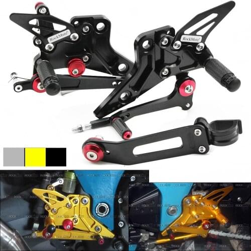 Rider Rear Set Rearsets Foot Peg Rest Footpeg Brake Shift Shifting Lever Pedal For Kawasaki Z800 13-16 2013 2014 2015 2016