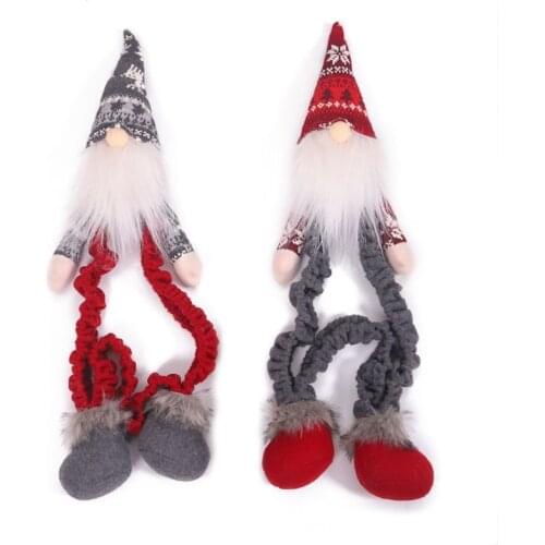 Christmas Laptop Monitor Dust Cover Swedish Santa Gnome Decoration for Computer LCD Screen Dustproof Protector