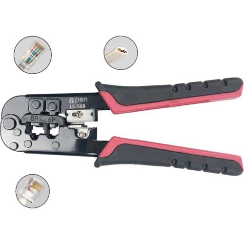 LS-568 saving labor ratchet mechanism network tool for cutter ,stripper, network cable