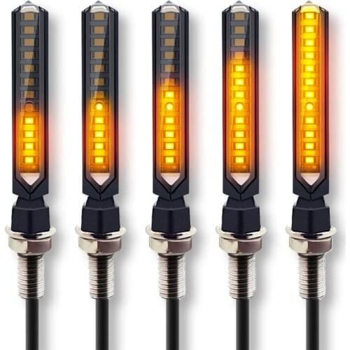 Motorcycle Turn Signal LED Indicator stop signal Motorbike Bright Lights for Honda Yamha Kawasaki Hayabusa Suzuki Triumph KTM