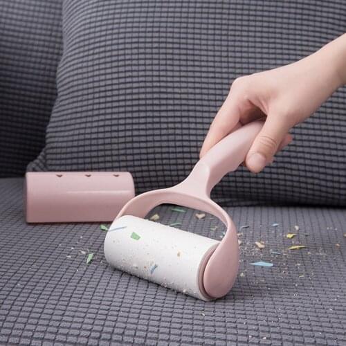 Lint Dust Hair Remover Portable Lint Roller Pet Hair Remover Clothes Cleaning Brush Dust Sticky Fur Remover