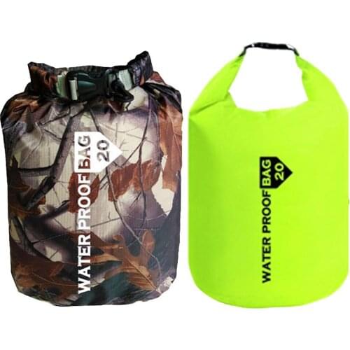 10L/40L/70 Outdoor SwimWaterproof Portable Storage Bag Folded Dry Drift Backpack Bag Pocket For Rowing Kayaking Paddling Sailing