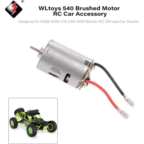 WLtoys 1:12 RC Car Motor 540 Brushed Motor RC Car Accessory for 12428 12423 1/12 2.4G 4WD Electric RC Off-road Car Crawler