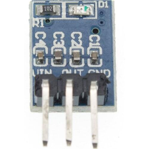 50PCS AMS1117-3.3 LDO 800MA DC 5V to 3.3V Step-Down Power Supply Module