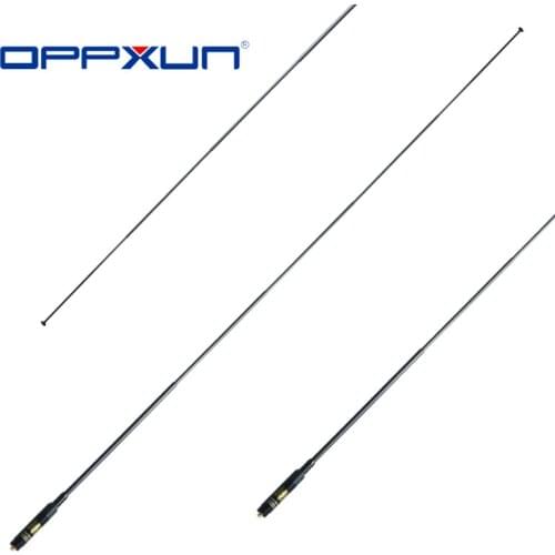 2PCS RH-660S RH660S SMA F Female M Male BNC High Gain Dual Band 144/430 MHz Telescopic Antenna for Walkie Talkie Wilson LINTON