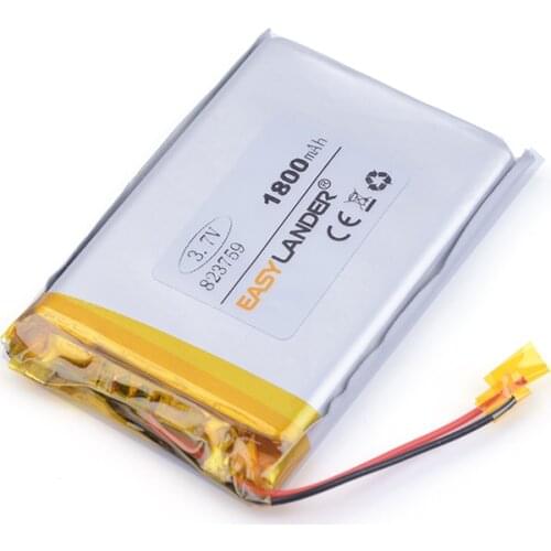 3.7V tablet battery 823759 GPS MP5 1800MAH mobile power equipment For E-book tablet pc power bank PDA Tools