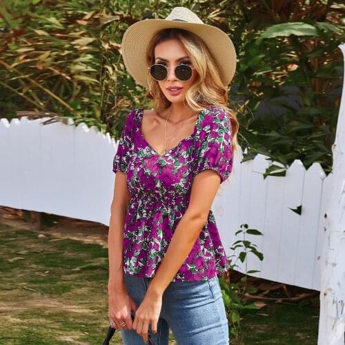 Блузки с коротким рукавом ANGLIU China At AliExpress