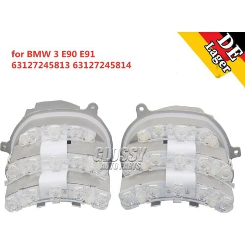 AP03 Pair Left+Right LED Indicator Module Headlight Control Unit for BMW 3 E90 E91 63127245813 63127245814
