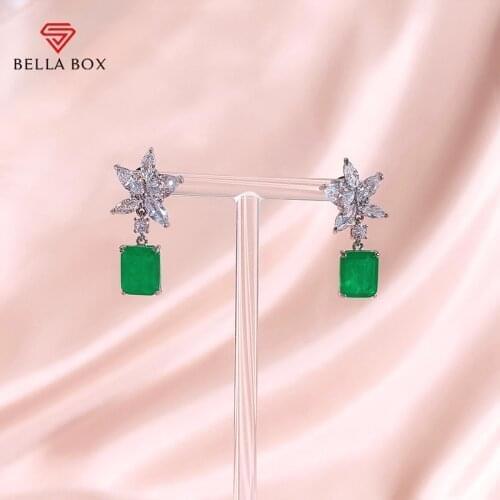 BELLA BOX Earrings With Stones