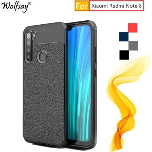 For Redmi Note 8 Case For Xiaomi Redmi Note 8 Case Rubber Housings Shockproof Bumper Silicone Case For Xiaomi Redmi Note 8 Cover
