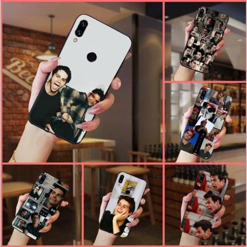 Teen Wolf Dylan Obrien TV series Phone Case For Xiaomi Redmi note 7 8 9 t k30 max3 9 s 10 pro lite