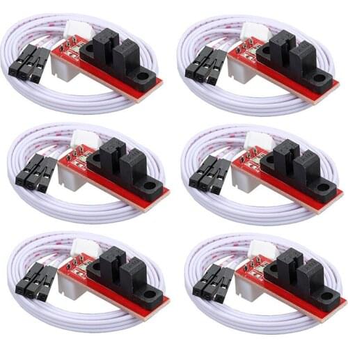3D Printers Parts Optical Endstop Light Control Limit Switch for RAMPS 1.4 Board with 3 Pin Cable Red 3D Print Part Accessories