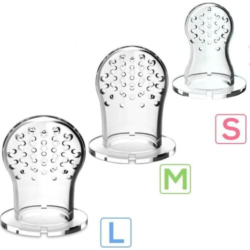 Baby food bite music bag fruit and vegetable music silicone mesh bag to eat fruit silicone pacifier