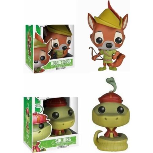 ROBIN HOOD #97 SIR HISS #99 Vinyl Toys Action Figures Collection Model for Children Gift
