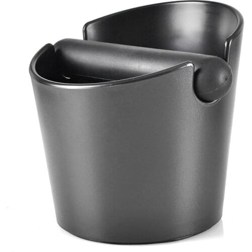 Coffee Grind Knock Box Espresso Dump Bin Coffee Knock Slag Barrel Anti-skid Small Powder Slag Box Coffee Grounds Barrel