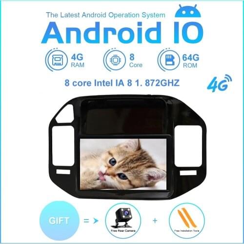 ZLTOOPAI Android 10 9.7" IPS HD For Mitsubishi PAJERO V73 V68 Multimedia Player GPS Navigation Auto Radio 2din Head Unit New