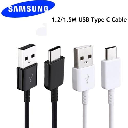 Original 120cm/150cm USB 3.1 TYPE-C Fast Charging Data Cable For Samsung Galaxy A80 A70 A60 A50 A40 A30 S10e M31 A31 A51 A71 A8