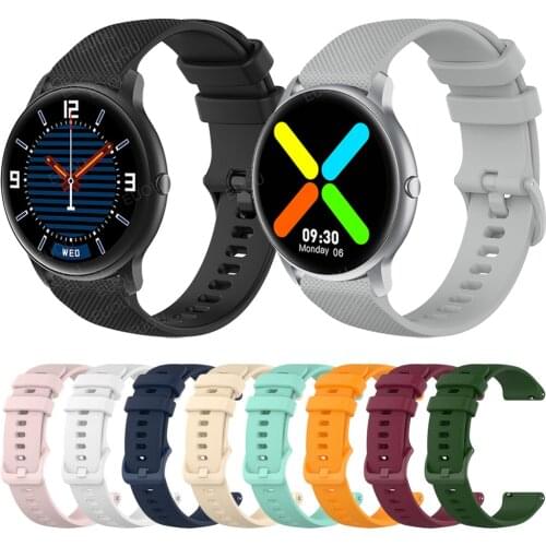 Silicone Watchband For imilab kw66 Smart watch Strap Sports Band Bracelet wriststrap belt wristband Replacement Accessories