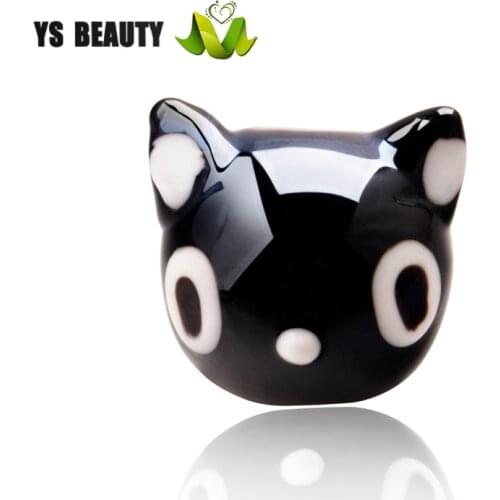 Kitou glass Beads manufacturer sells cat and animal beads hand-woven DIY jewelry for fashion and original glamour jewelry