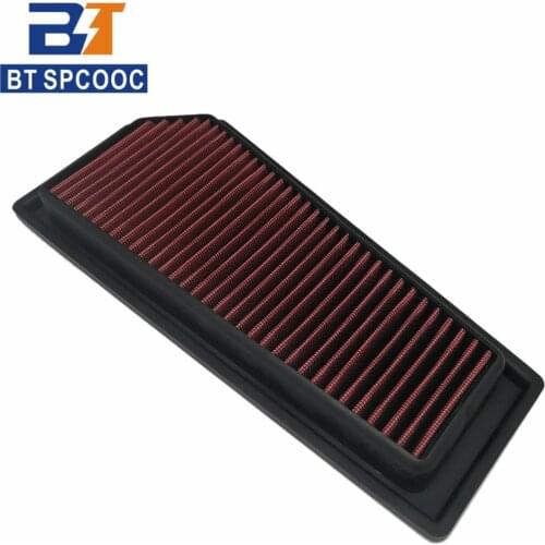 SPCOOC High Flow Replacement Panel Air Filter Fit for Mercedes Benz A207 W204 W212 R172 C204 C207 S204 S212 Red