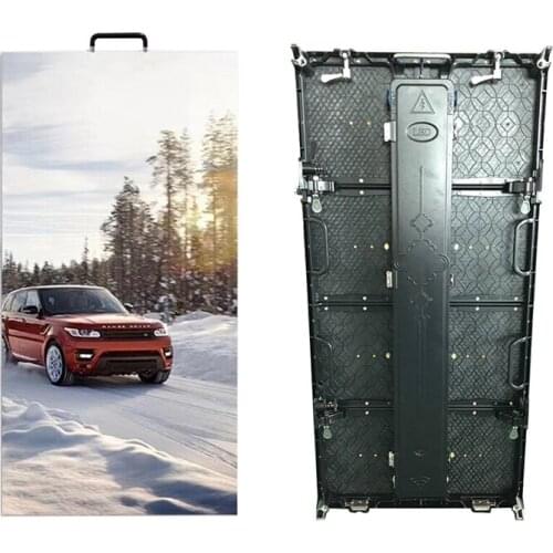 500*1000mm led sign 13S P3.91 P4.81 screen RGB full color SMD2121 indoor LED display cabinet led video wall panel shenzhen