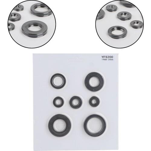 Artudatech Complete Engine Motor Oil Seal Kit Fit for Yamaha YFS 200 Blaster ATV 1988-2006 93102-25331 93103-32171 Motor Parts