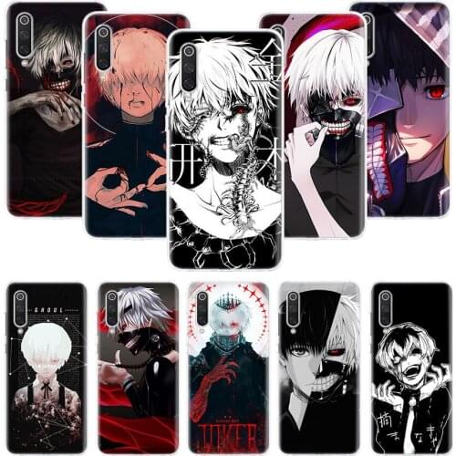 Tokyo Ghoul Anime Phone Case For Xiaomi Mi Note 10 11 9 8 10T 9T CC9 A1 A2 A3 5X 6X Pocophone F1 X3 F2 Pro Lite Coque Cover