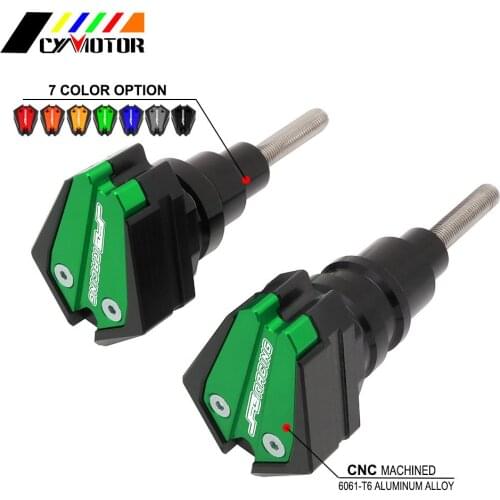 For KAWASAKI ZX-6R ZX6R 2013 2014 2015 2016 2017 Frame Slider Fairing Guard Crash Anti Crash Pad Protector Falling Protection