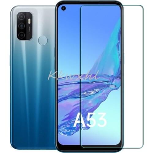 For Oppo A53 Glass Screen Protective Tempered Glass FOR Oppo A53 2020 CPH2127 6.5" Protector Cover Film