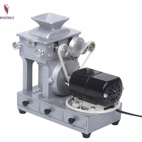 220V 100W electric rice hulling machine rice hulled husk machine belt out brown rice machine tools