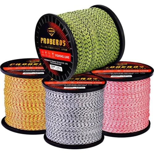 PE pesca Carp Sea Fishing Anti bite line type 9 shares 300M Braided Line accessories fising articles Strong kite line