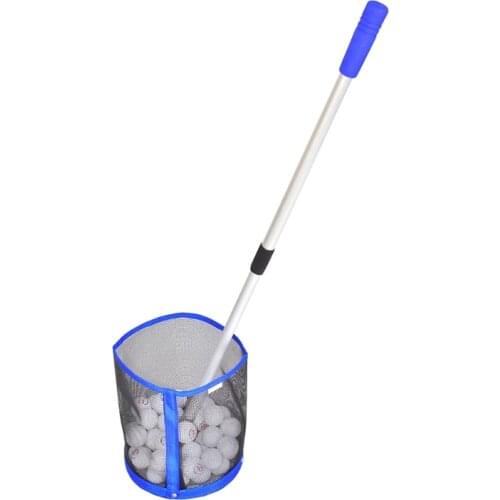 Pingpong Ball Retriever Ball Pick Up Net Bag Table Tennis Picker Container Tool E56D
