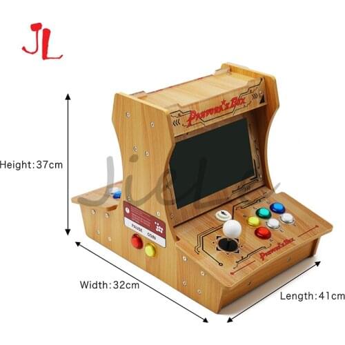 New Pandora Box 9d 2500 in 1 Acrylic mini arcade 10 inches dual screen 2 Player bartop 3d tekken 1 2 3 Mortal Kombat 1 2 3 4