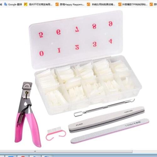 New Design Practical Women Lady Nail Brush File Nail Knife Set Beauty Manicure Implement Nail Manicure Tool