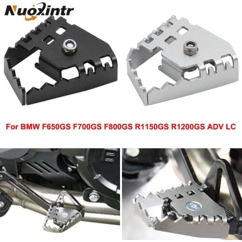 Nuoxintr Motorcycle Rear Foot Brake Lever Peg Pad Enlarge Extender For BMW F800GS F700GS F650GS F 800 700 650 GS