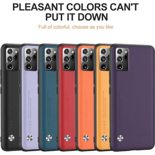 For Samsung Galaxy Note 20 Ultra Luxury Leather Bumper Phone Back Case Cover S21 S20 S30 Plus FE M30s M21 A 51 71 50 50S 30S 70S