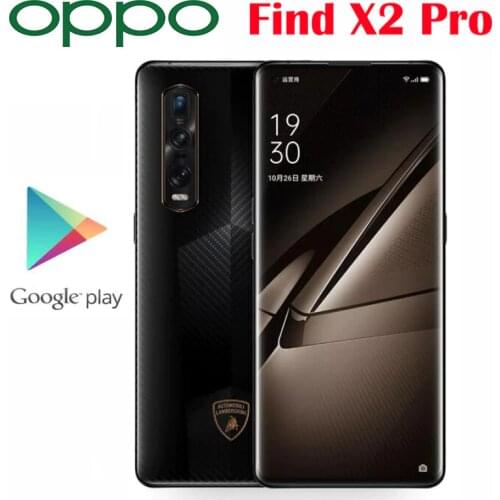 Original Official OPPO Find X2 Pro 5G Lamborghini Smartphone 6.7inch 3168x1440P Snapdragon 865 Camera 48MP 4260mAh 12G 512G NFC